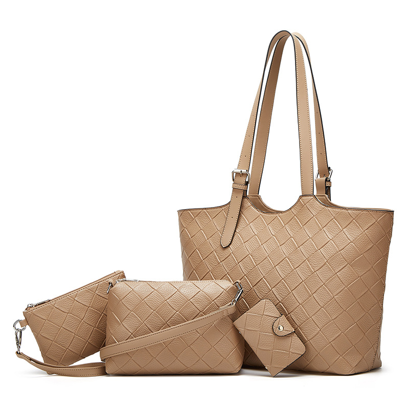 Lingge four piece set mother tote bag