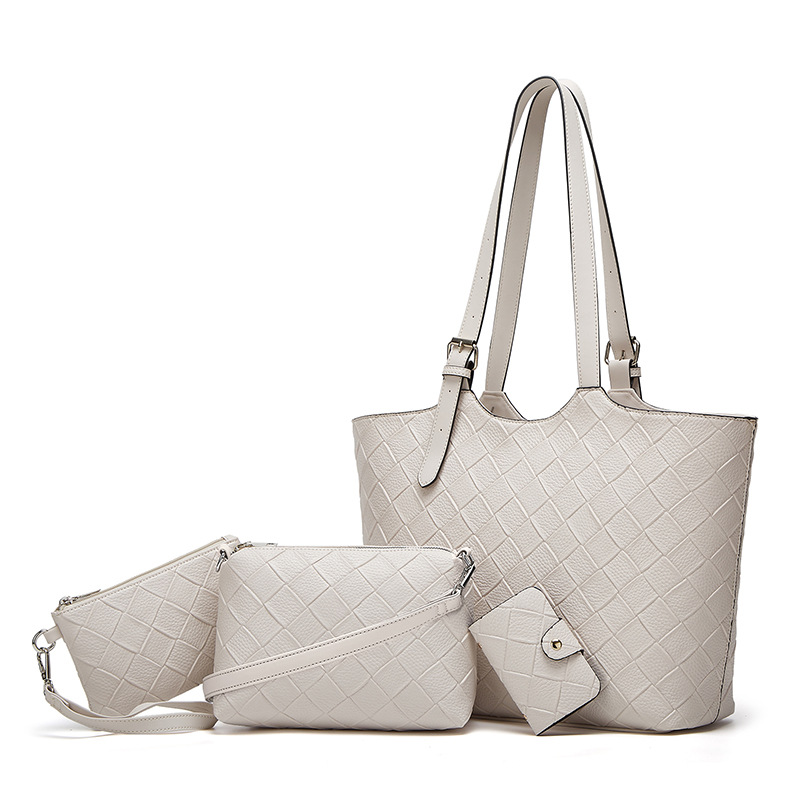 Lingge four piece set mother tote bag