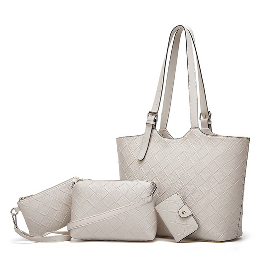 Lingge four piece set mother tote bag