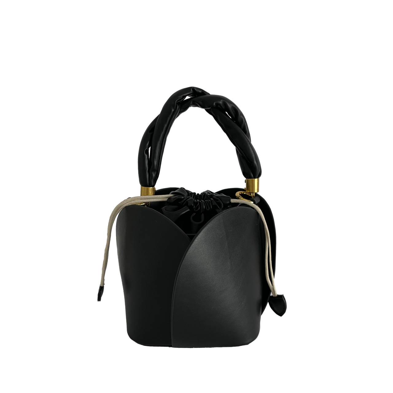 Mini Drawstring Bucket Handbag