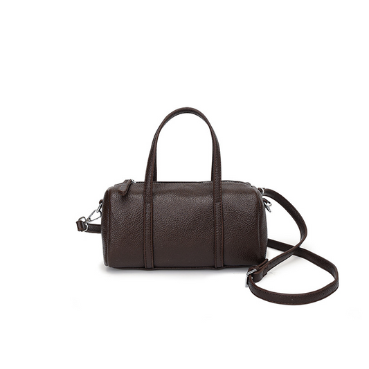 Classic cylindrical barrel‑style bag