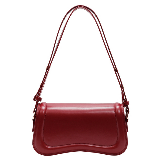 Retro Curved Women Crossbody Handbag