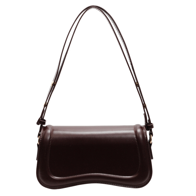 Retro Curved Women Crossbody Handbag
